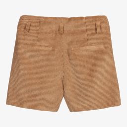 Elsy-Girls Beige Corduroy Shorts | Childrensalon Outlet