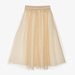 Elsy-تنورة تول لون بيج | Childrensalon Outlet