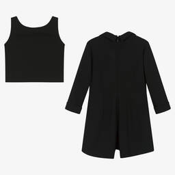 Elsy-Черный комплект 2-в-1 для девочек | Childrensalon Outlet