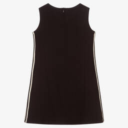 إلسي-فستان جلد صناعي لون أسود | Childrensalon Outlet