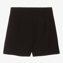 couture by Elsy-Girls Black Silver Chain Shorts | Childrensalon Outlet