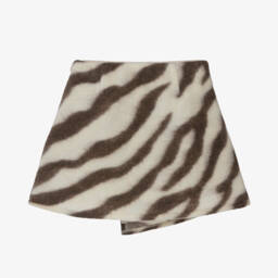 Elsy-تنورة فليس لون بني وعاجي | Childrensalon Outlet