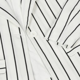 Elsy-Girls Elegant Black & White Blazer | Childrensalon Outlet