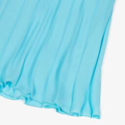 couture by Elsy-Girls Elegant Blue Crepe Trousers | Childrensalon Outlet