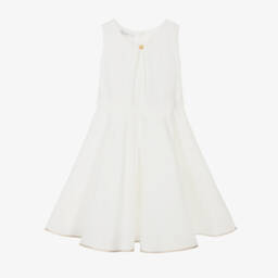 couture by إلسي-فستان عاجي أنيق للبنات بسلسلة | Childrensalon Outlet