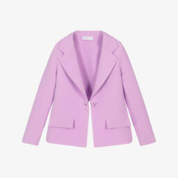 couture by إلسي-جاكيت بناتي أنيق بلون أرجواني فاتح | Childrensalon Outlet