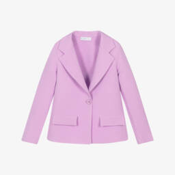 couture by إلسي-جاكيت بناتي أنيق بلون أرجواني فاتح | Childrensalon Outlet