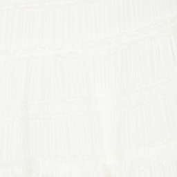 Elsy-Girls Ivory Chiffon Dress | Childrensalon Outlet