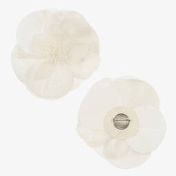 Elsy-Кремово-золотистая блузка с принтом-цепочкой | Childrensalon Outlet