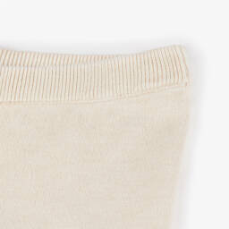 Elsy-Girls Ivory Knit Wide-Leg Trousers | Childrensalon Outlet