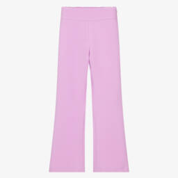 кутюр от Elsy-Брюки клеш из лилового крепа для девочек | Childrensalon Outlet