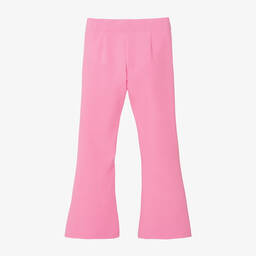 Elsy-Girls Pink Flared Trousers | Childrensalon Outlet