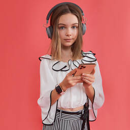 Elsy-White Crêpe Chiffon Blouse | Childrensalon Outlet