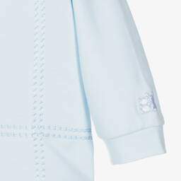 Emile et Rose-Baby Boys Blue Cotton Trouser Set | Childrensalon Outlet