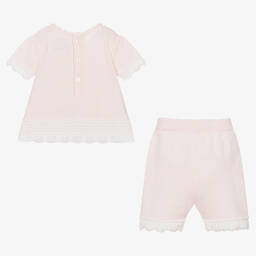 Emile et Rose-Розовый трикотажный топ и шорты | Childrensalon Outlet