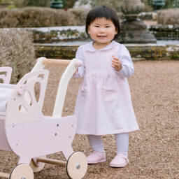 Emile et Rose-Girls Pink Dress and Bodysuit Set | Childrensalon Outlet