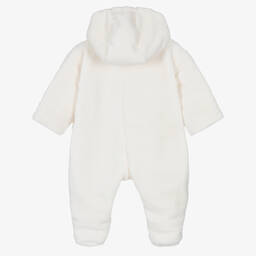 Emile et Rose-Кремовый велюровый комбинезон для коляски | Childrensalon Outlet