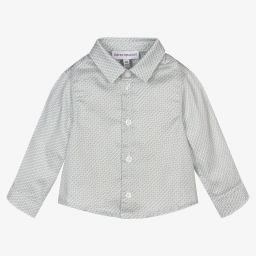 Emporio Armani-Голубая рубашка для малышей | Childrensalon Outlet