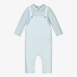 Emporio Armani-Комплект с полукомбинезоном для малышей | Childrensalon Outlet