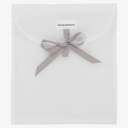 إمبوريو أرماني-تبّان قطن جيرسي لون زهري باهت للمولودات | Childrensalon Outlet