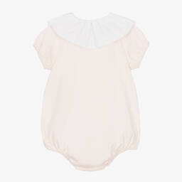 Emporio Armani-Розовый хлопковый песочник | Childrensalon Outlet