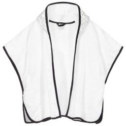 Emporio Armani-Белое полотенце с рукавичкой для малыша | Childrensalon Outlet