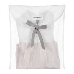 Emporio Armani-تبّان أطفال ولادي قطن لون بيج وأبيض | Childrensalon Outlet