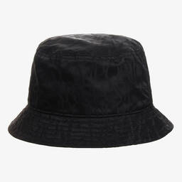 إمبوريو أرماني-قبعة جاكارد لون أسود | Childrensalon Outlet