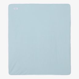 Emporio Armani-Синее велюровое одеяло (76см) | Childrensalon Outlet