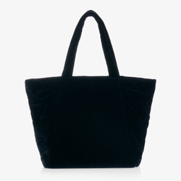 Emporio Armani-Blue Velvet Changing Bag (50cm) | Childrensalon Outlet