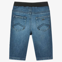 Emporio Armani-Boys Blue Denim Jeans | Childrensalon Outlet