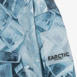 Emporio Armani-Boys Blue Earctic Ice Hoodie  | Childrensalon Outlet