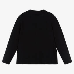 Emporio Armani-Синий блейзер из джерси | Childrensalon Outlet