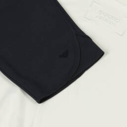 Emporio Armani-Кремовый и синий комплект шорт для мальчиков | Childrensalon Outlet