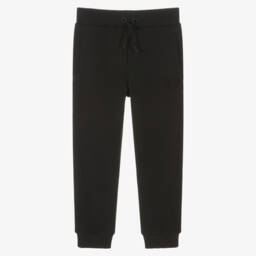Emporio Armani-Boys Midnight Blue Eagle Trousers | Childrensalon Outlet
