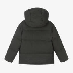 Emporio Armani-Куртка-пуховик хаки для мальчиков | Childrensalon Outlet