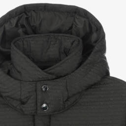 Emporio Armani-Куртка-пуховик хаки для мальчиков | Childrensalon Outlet