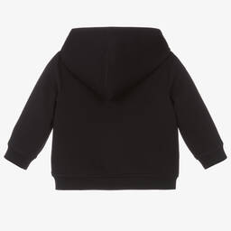 إمبوريو أرماني-توب هودي أطفال ولادي قطن جيرسي لون كحلي | Childrensalon Outlet