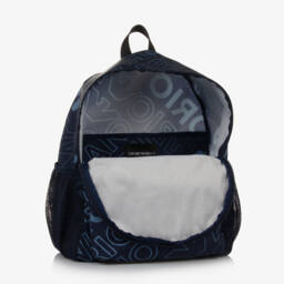 Emporio Armani-Boys Navy Logo Backpack | Childrensalon Outlet