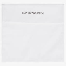 Emporio Armani-Boys Navy Logo Backpack | Childrensalon Outlet