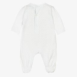 Emporio Armani-Голубой хлопковый комбинезон | Childrensalon Outlet