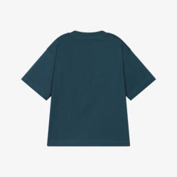 Emporio Armani-Boys Soft Azure Tee Delight | Childrensalon Outlet