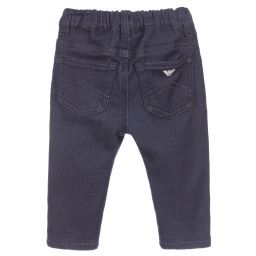 Emporio Armani-Синие хлопковые джегинсы | Childrensalon Outlet