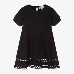 Emporio Armani-Синее трикотажное платье | Childrensalon Outlet
