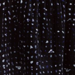 Emporio Armani-Синяя бархатная юбка для девочек | Childrensalon Outlet