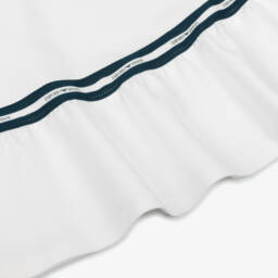 Emporio Armani-Girls Chic White Jersey Dress | Childrensalon Outlet