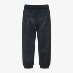 Emporio Armani-Girls Dark Blue Relaxed Joggers | Childrensalon Outlet
