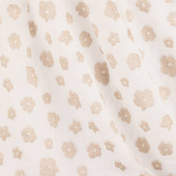 Emporio Armani-Girls Ivory Floral Crêpe Skirt | Childrensalon Outlet