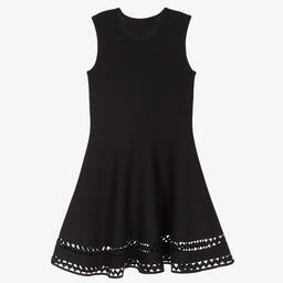 Emporio Armani-Синее трикотажное платье | Childrensalon Outlet