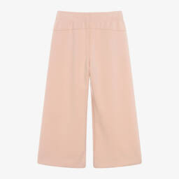 إEmporio Armani-بنطلون رياضي بأرجل واسعة مودال لون زهري  | Childrensalon Outlet